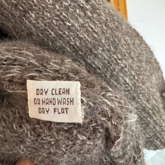 100% Alpaca Cropped Bolero/Cardigan (Peruvian Connection) Size Med - Picture 4 of 8